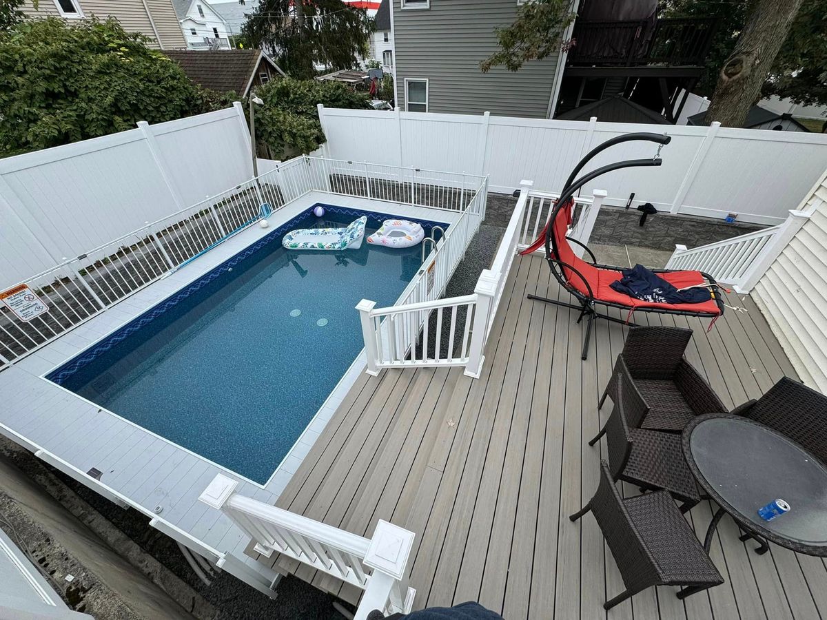 Swimming Pools for Doyle & Sons LLC in Quincy, MA