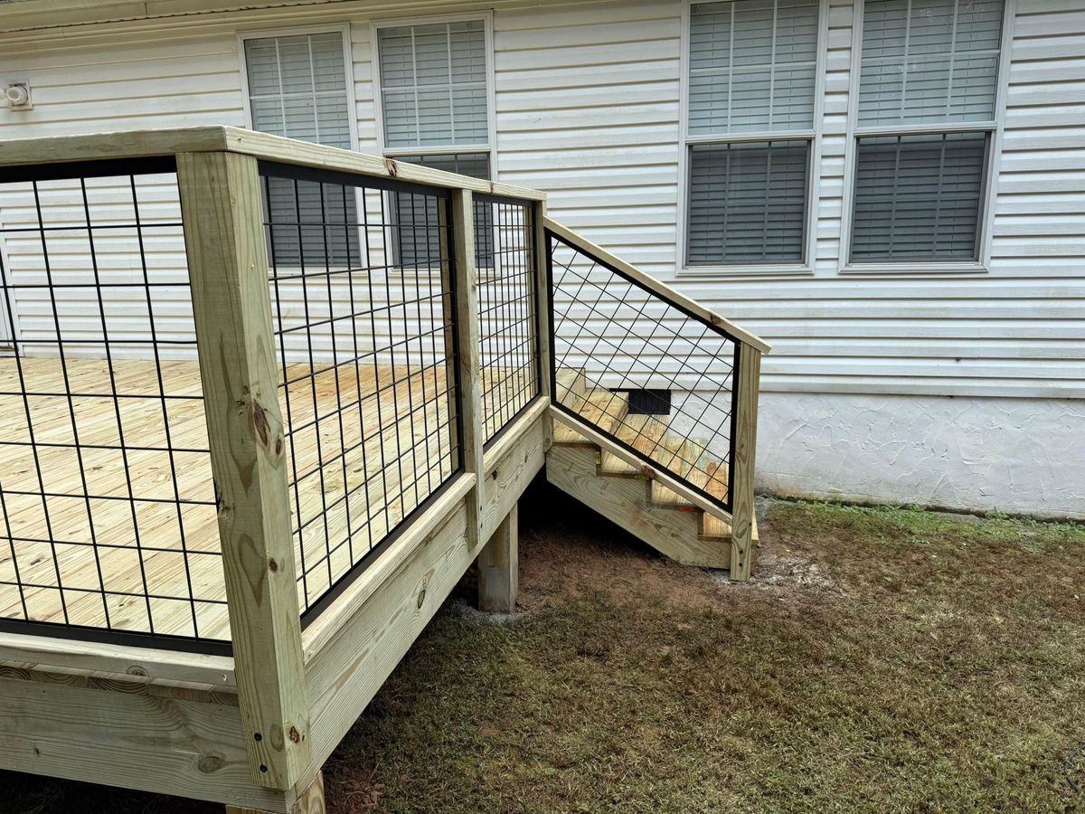Deck & Patio Installation for Keith Construction in Covington, GA