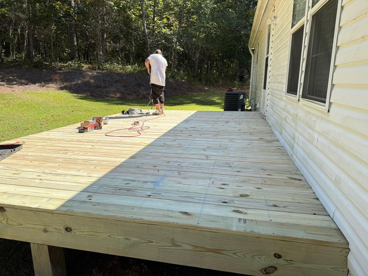 Deck & Patio Installation for Keith Construction in Covington, GA