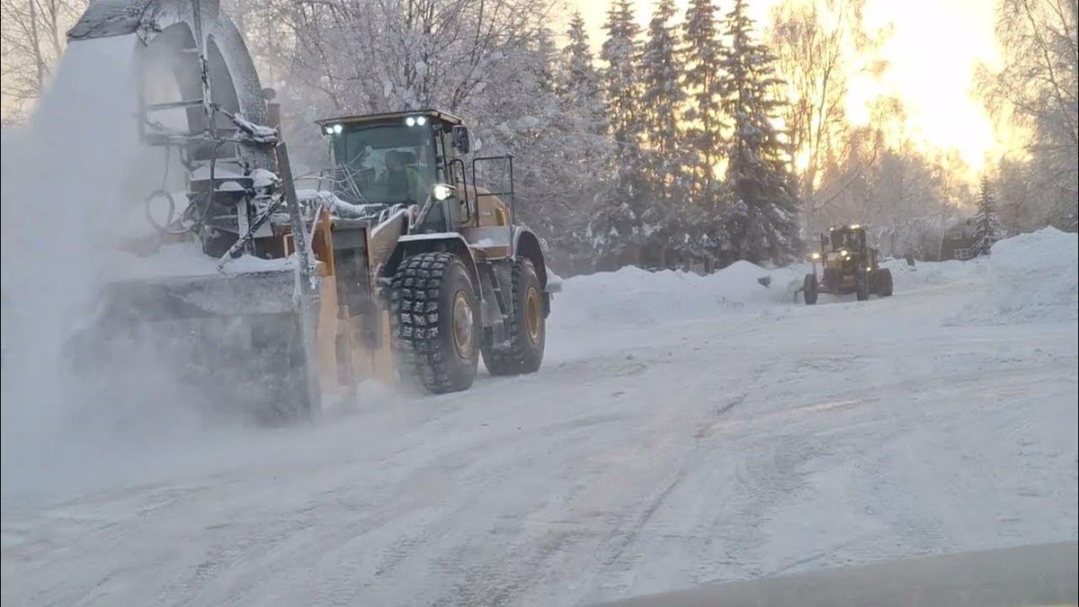 Snow Plowing  for Jamco in Monticello, MN