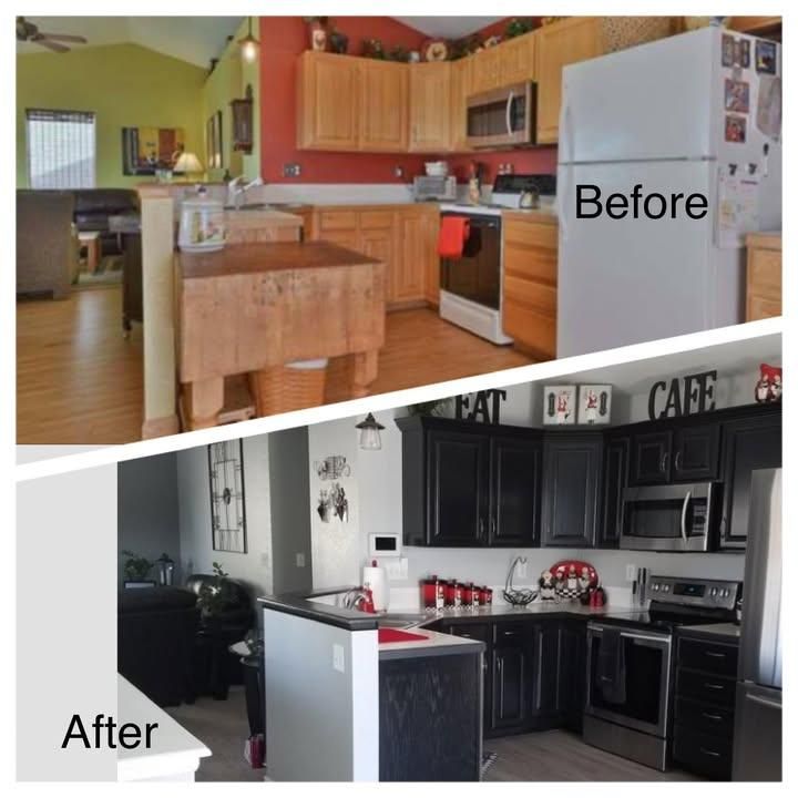 Kitchen and Cabinet Refinishing for Diamond Edge Painting in Greeley, CO