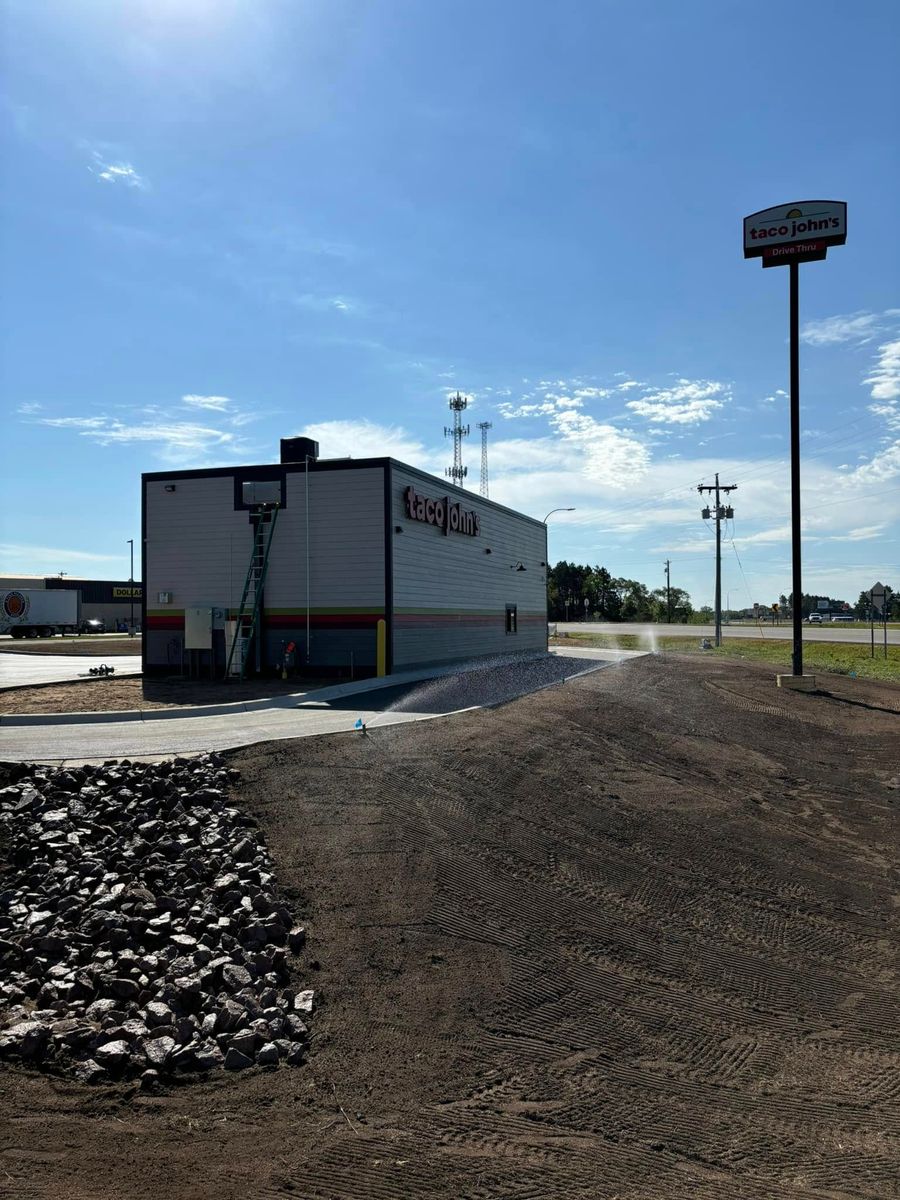 Hardscaping for Green Bridge Irrigation in Little Falls, MN