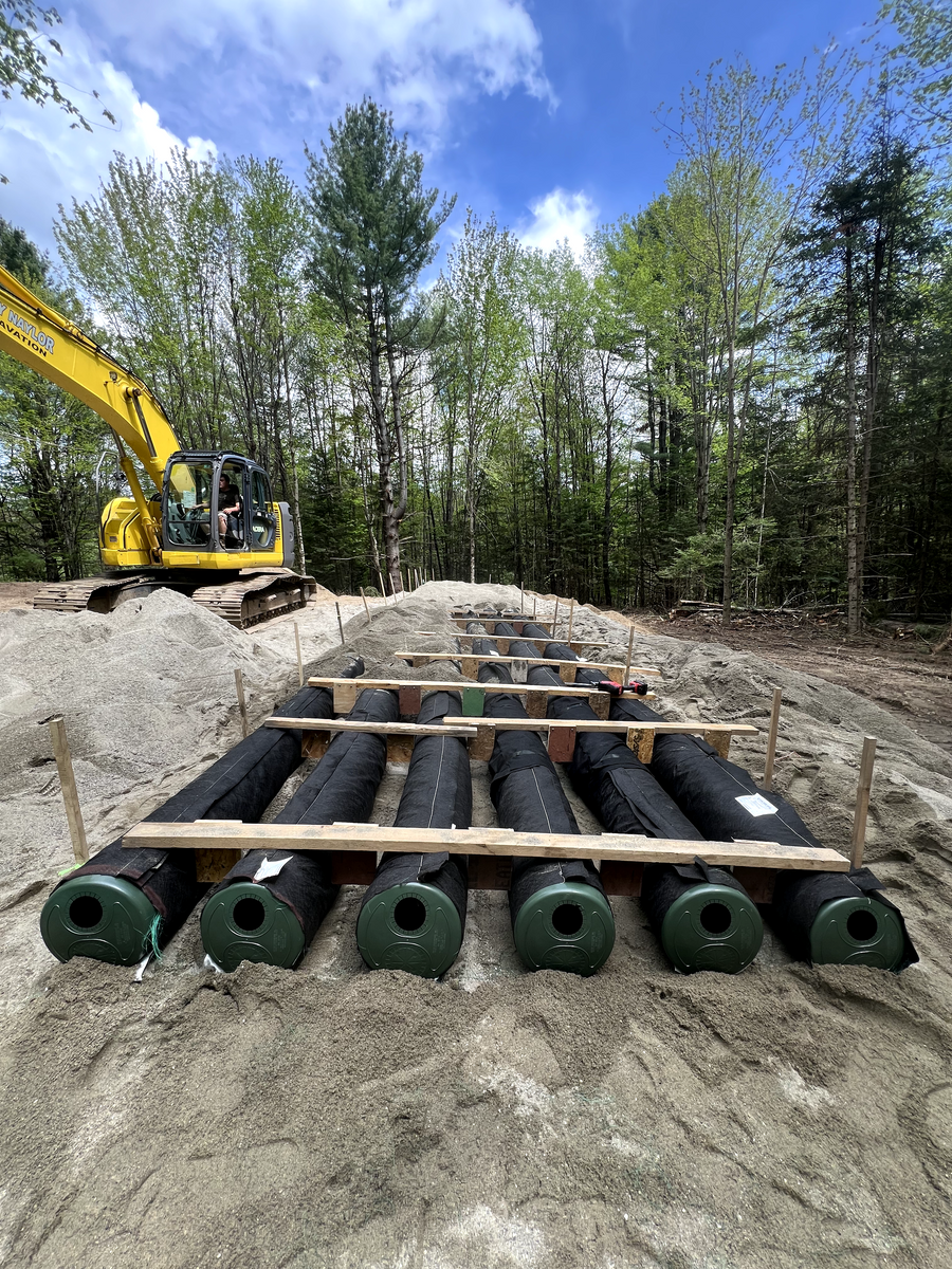 Site Preparation for Andy Naylor Excavation in Johnson, VT