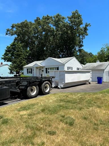 Thirty Yard Dumpster Rental for Chapman Industries LLC in Ellington, CT