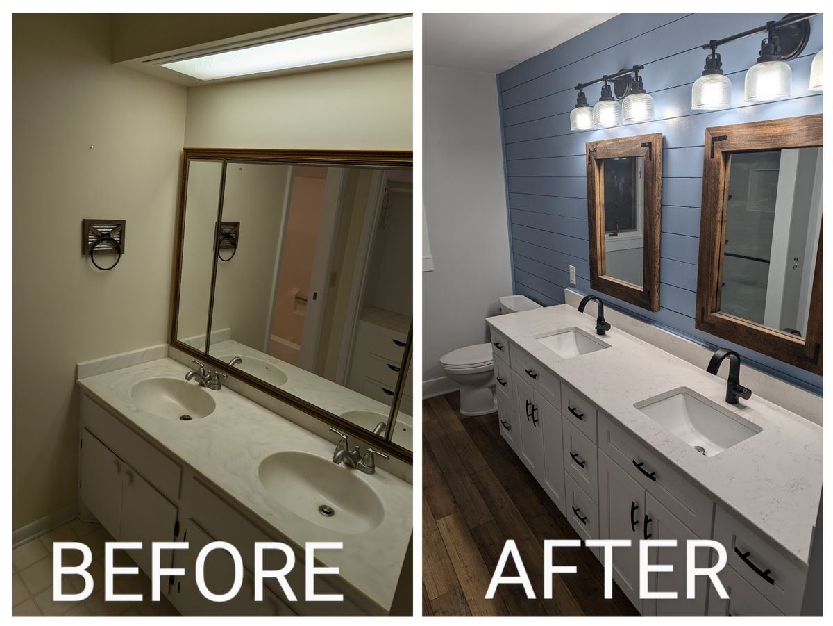 Full Bathroom Remodel for Brick City Bath in Sanford, NC