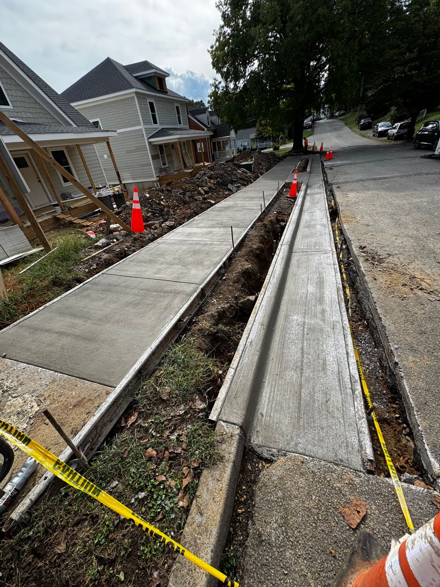 Concrete Slab Construction for The Amazing Concrete in Roanoke, VA
