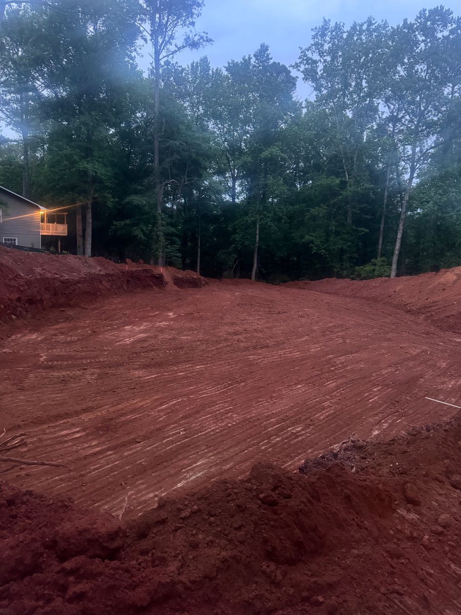 Foundation Digging for Groundworx Construction in Bremen, GA