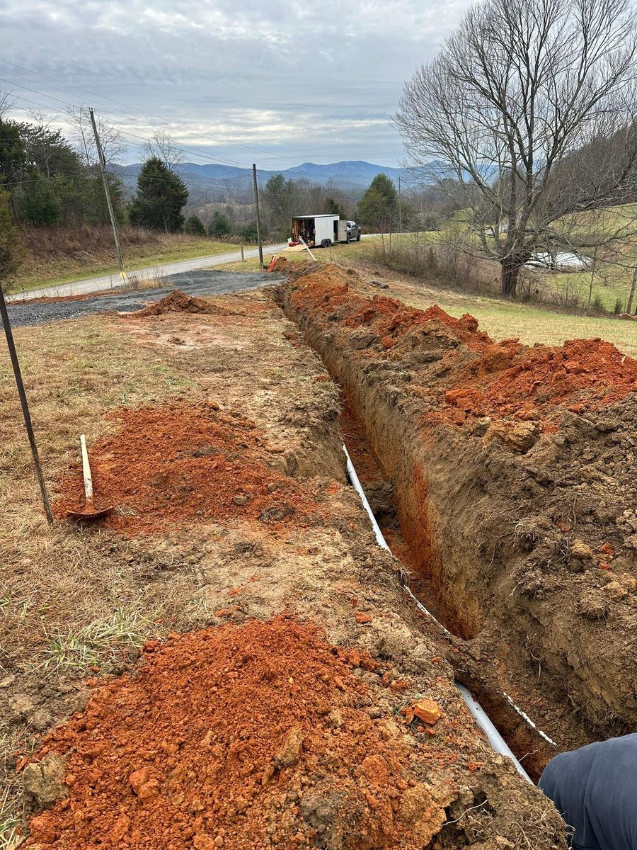 Foundation Digging for Excavation Innovations in Rogersville, TN