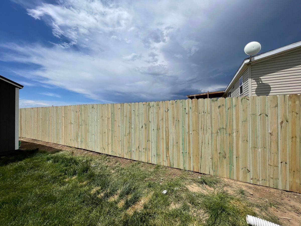Fence Repair for DS Industries in Gillette, WY