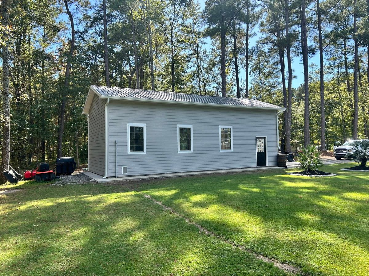 Exterior Painting for Flanagan Construction in Andrews, SC