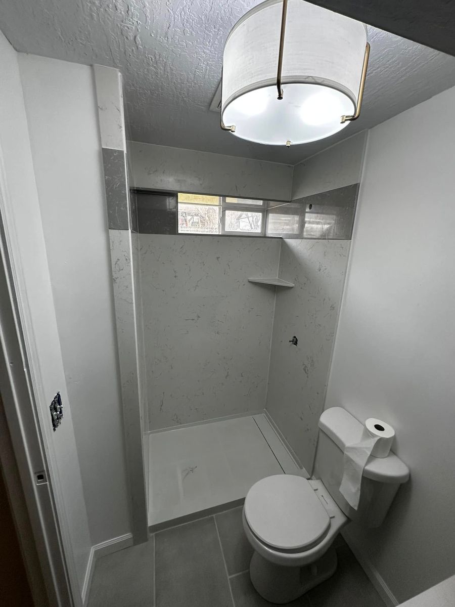 Shower for AKP Construction in Elwood, UT