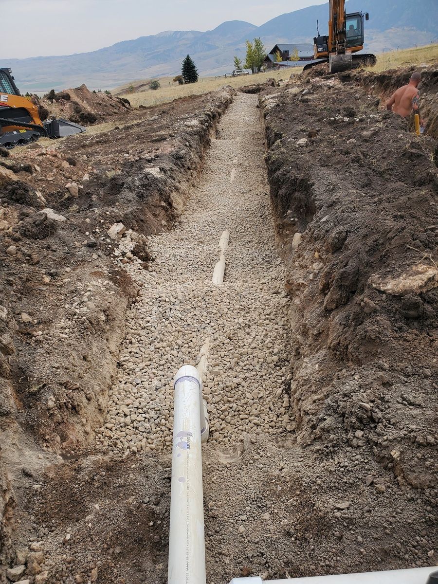 Land Grading for Precision Excavation and Septic Systems in Sheridan, WY