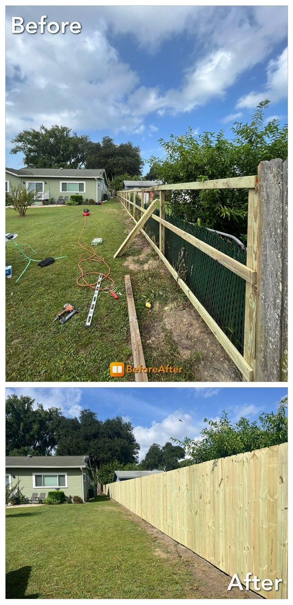 Fencing for Attention to Details Painting & more LLC. in Jacksonville, FL