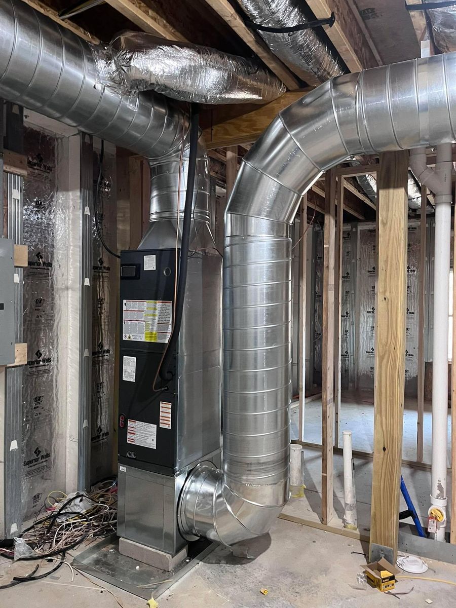 Ductwork Design and Installation for Hydrick Mechanical in Fort Mill, SC