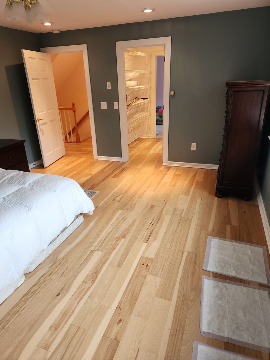 Floor Installation for Murphy's Tech & Trade in Newport, NH