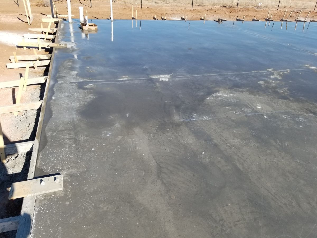 Concrete for Shayne Prisk Construction in Midland, TX