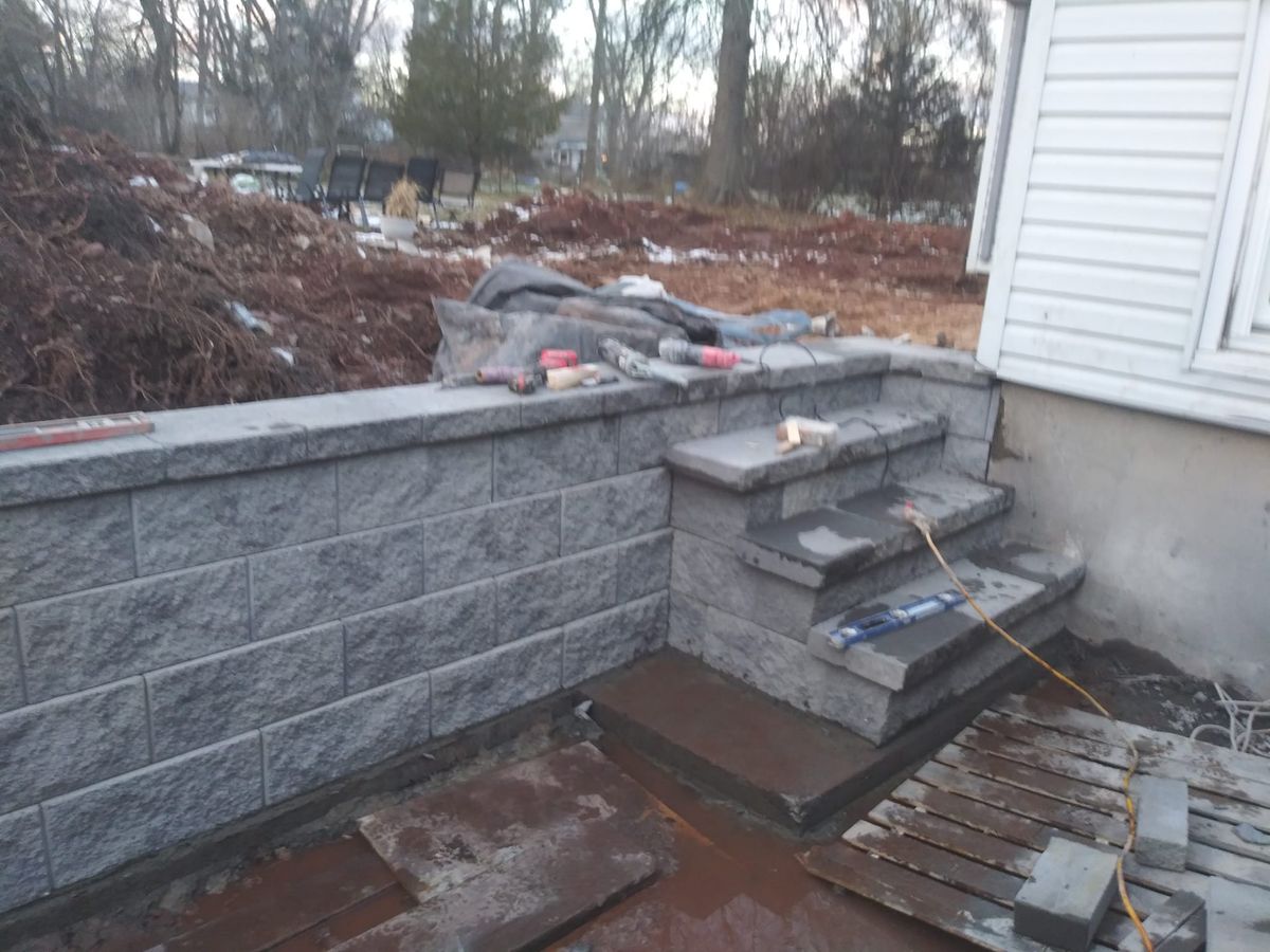 Retaining Walls for PM Masonry in Manville, NJ