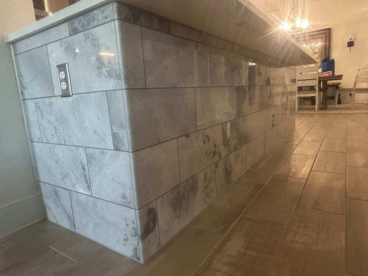 Kitchen for Guadalupe Tile Company in New Braunfels, TX