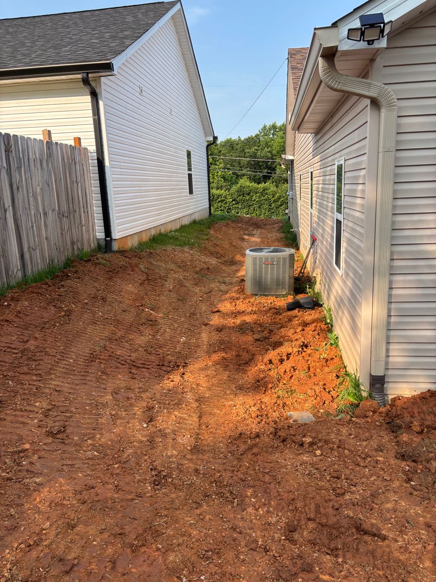 Property Grading for Three Rivers Dirt Works LLC in Knoxville, TN