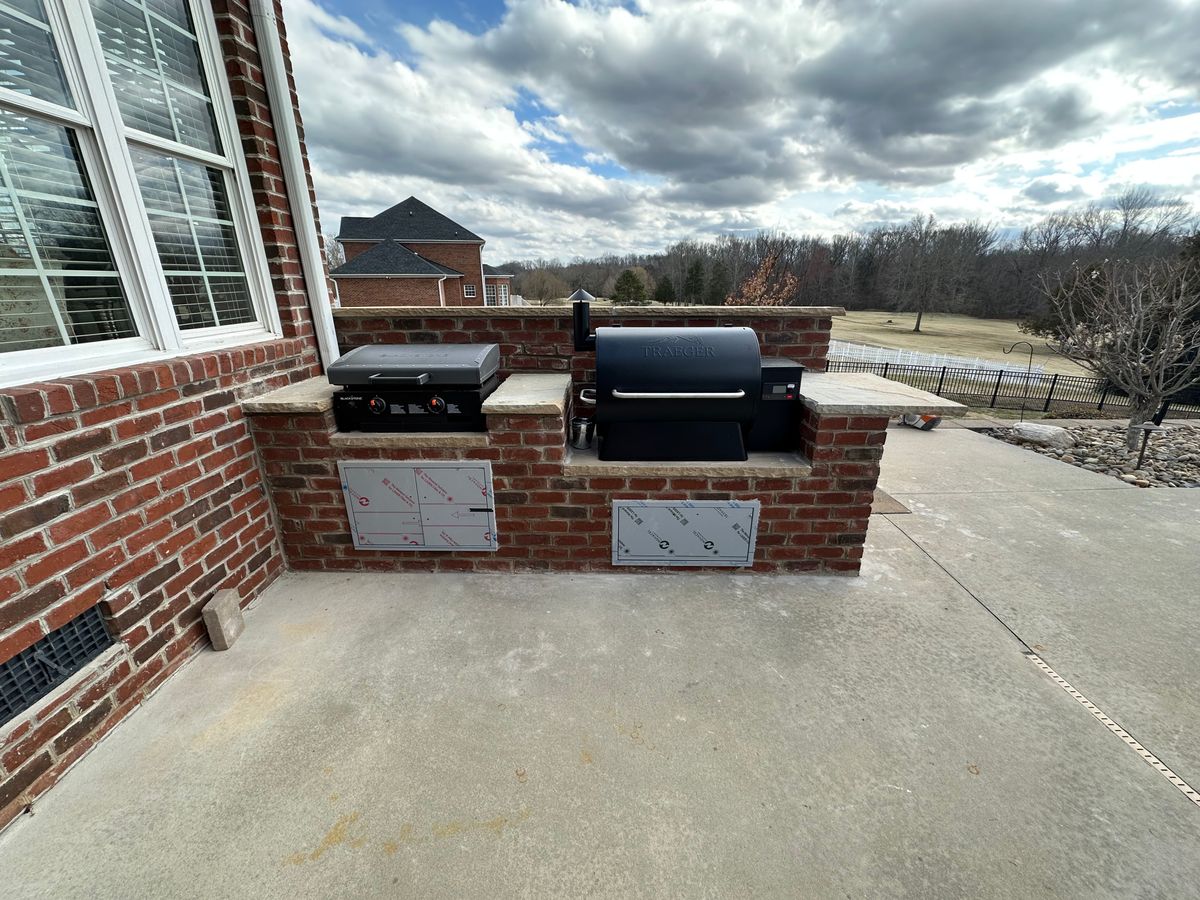 Patio Design & Construction for McCune Construction LLC in Mocksville, NC