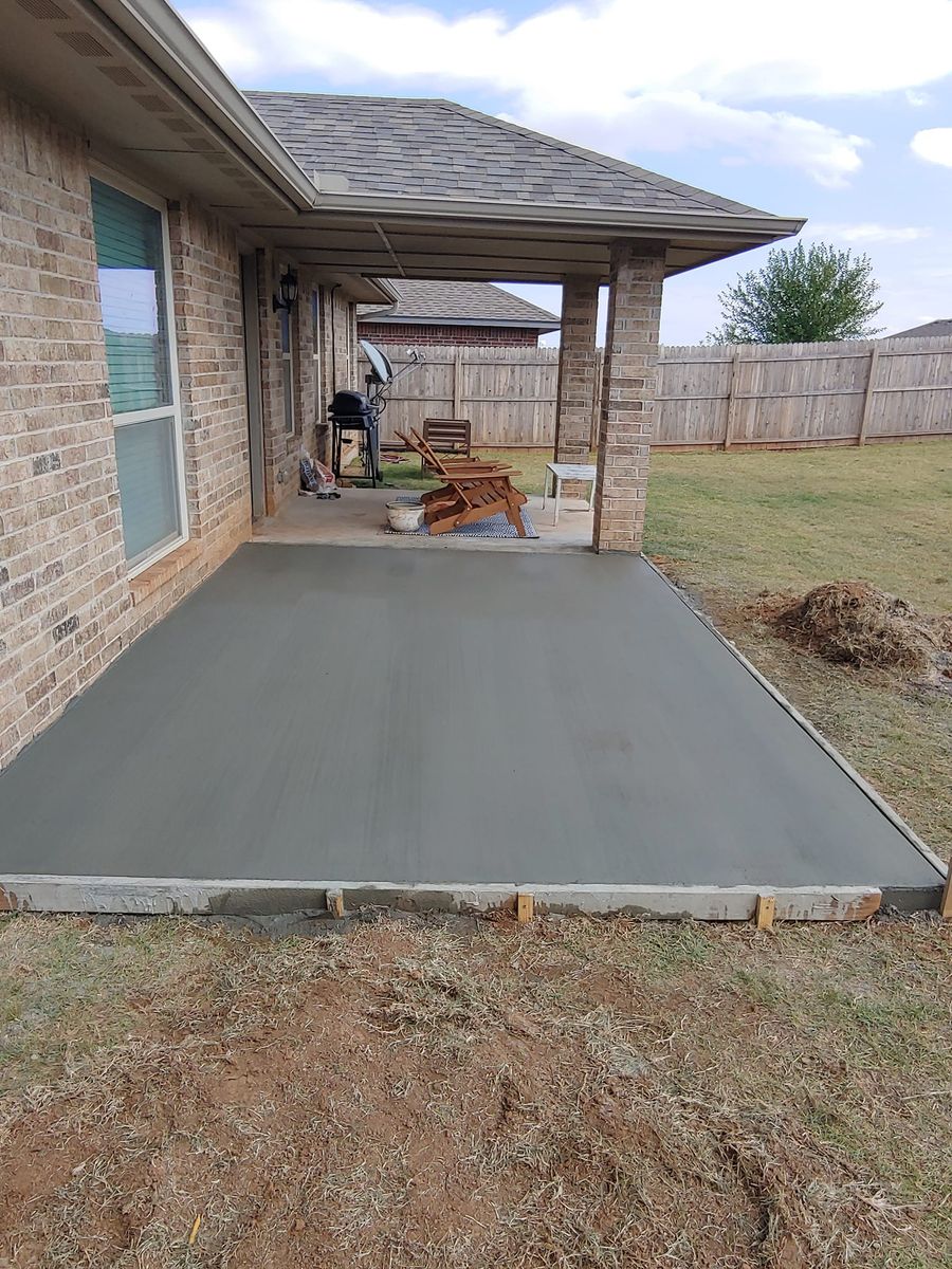 Concrete Slab Construction for Gb Concrete & Roofing in Spencer, OK