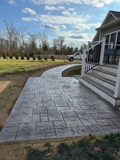 Walkway Installation for Z. Hastings Landscape Construction in Templeton, MA