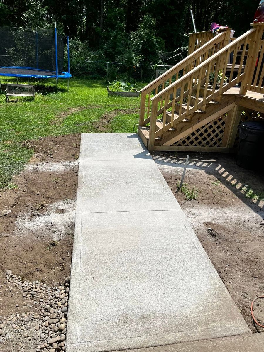Cutting and Coring for LeClaire Flatworx in Bomoseen, VT