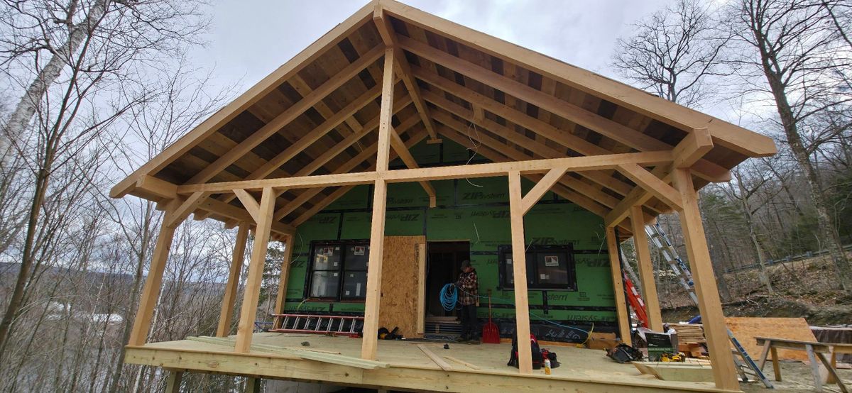 Carpentry for Merv Wilson Builder in Kingfield, ME