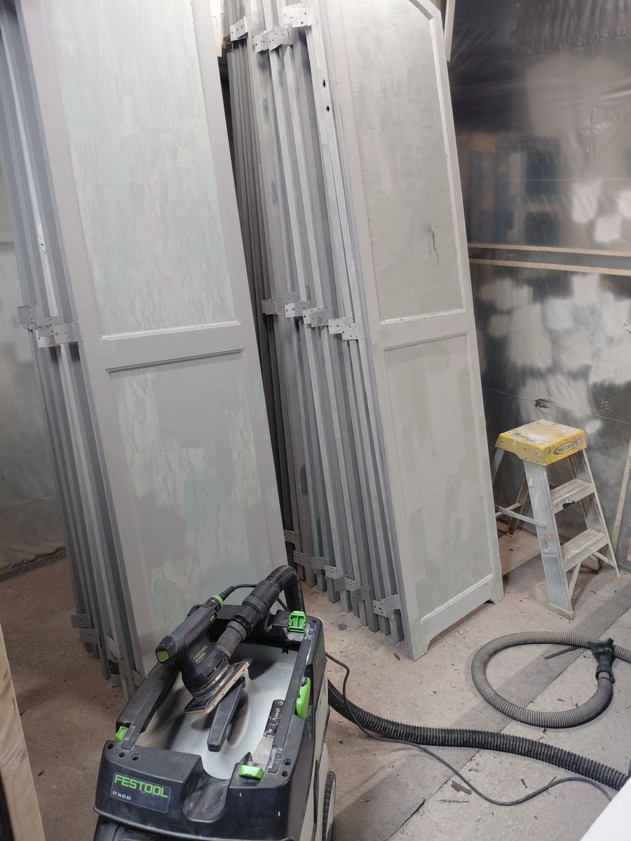 Kitchen and Cabinet Refinishing for Bambinos Painting in Durham, NC