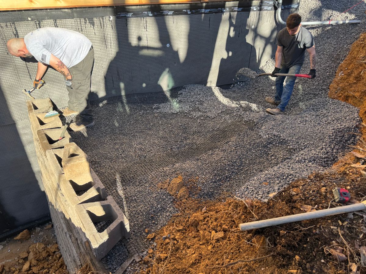 Site Preparation for Grayson Groundworks in Sevierville, TN