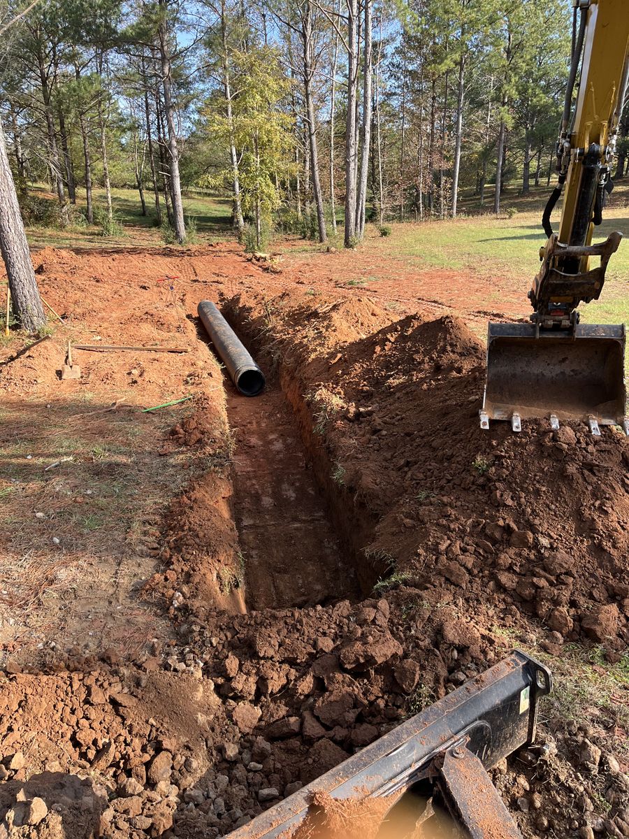 Residential Site Preparation for Beauchamp Construction in Athens, GA