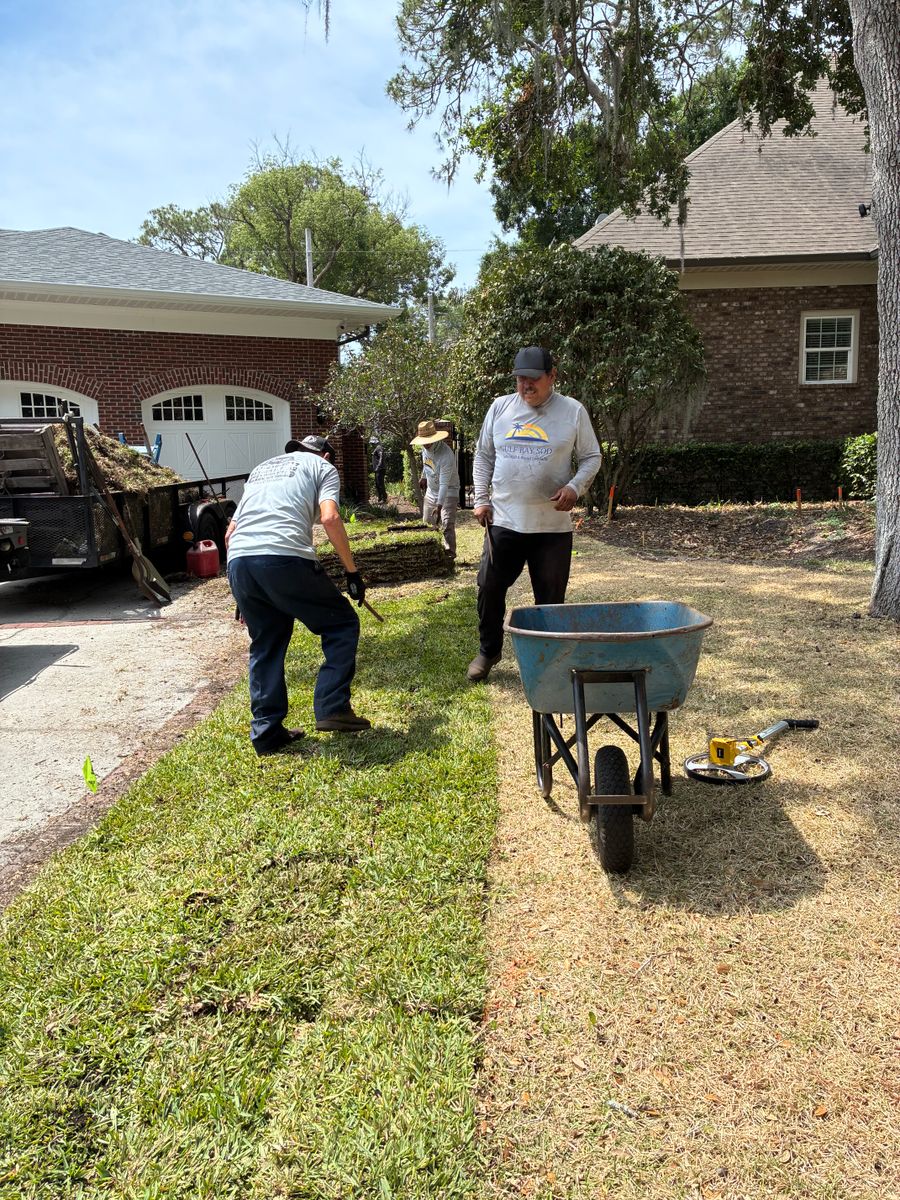 Sod Installation for Gulf Bay Sod in Clearwater, FL