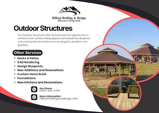Outdoor Structures for Hilltop Drafting & Design LLC in Geauga County, Ohio