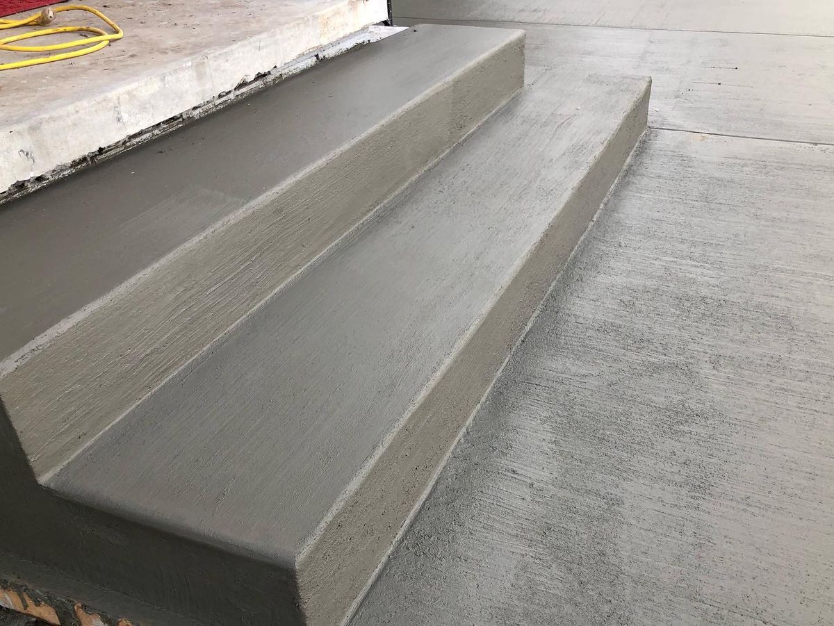 Concrete Steps & Sidewalks for Sol Co in Tulsa, OK
