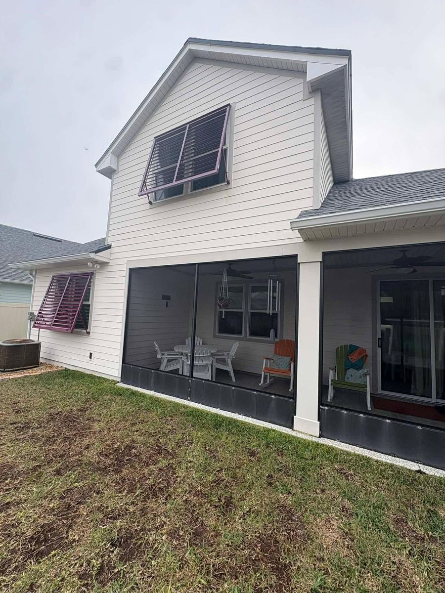 Porch and Balcony Addition for Cast Away Homes LLC in Palm Coast, FL