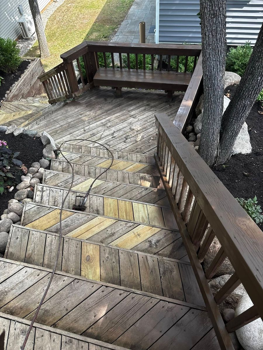 Deck and Patio Construction for Patten's Property Solutions in Fort Wayne, IN