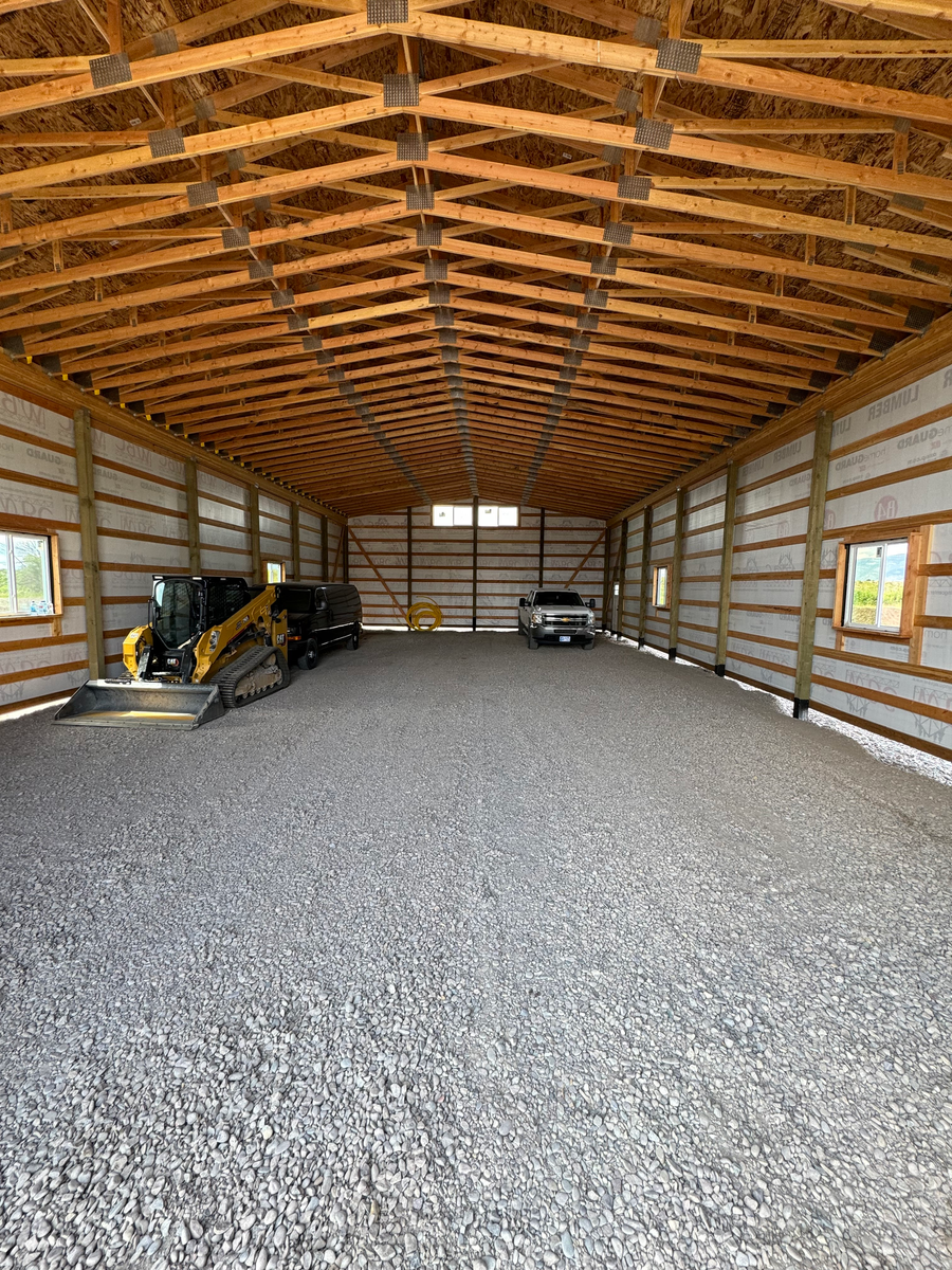 Garage/ Shop Construction for Rocky Mountain Shed Builders in Whitefish, MT