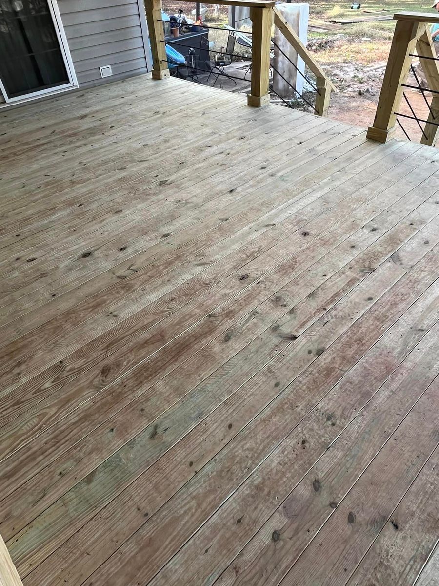 Deck & Patio Installation for Finished Solutions Concrete LLC in Elberton, GA