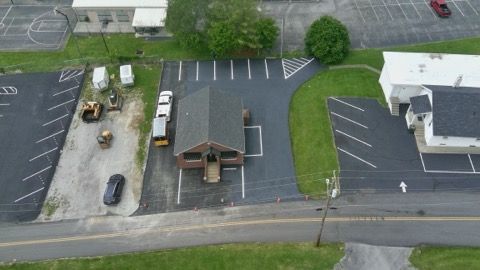 Parking Lot Striping for Metzler Paving and Sealcoating in Jacksboro, TN