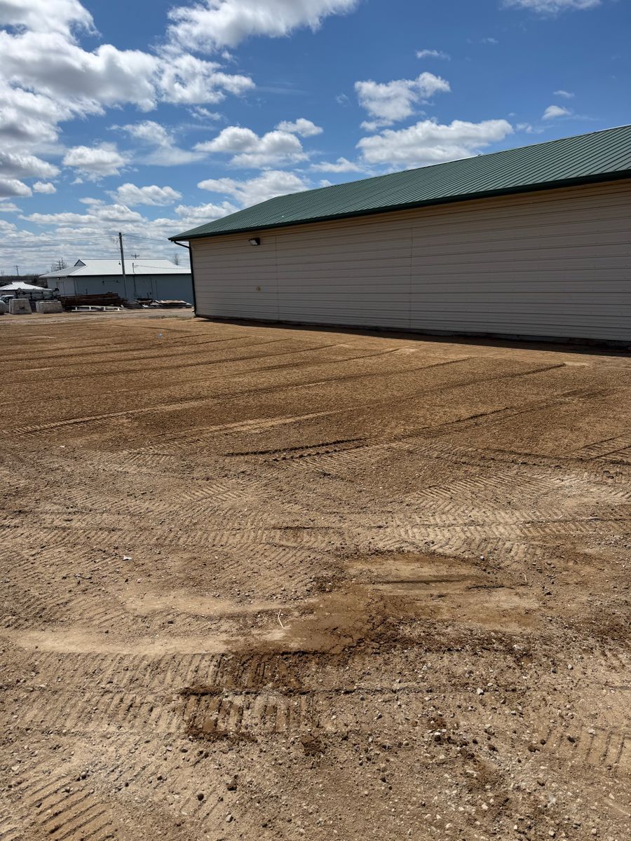 Site Leveling and Grading for Northern Summit Landworks in Little Falls, MN