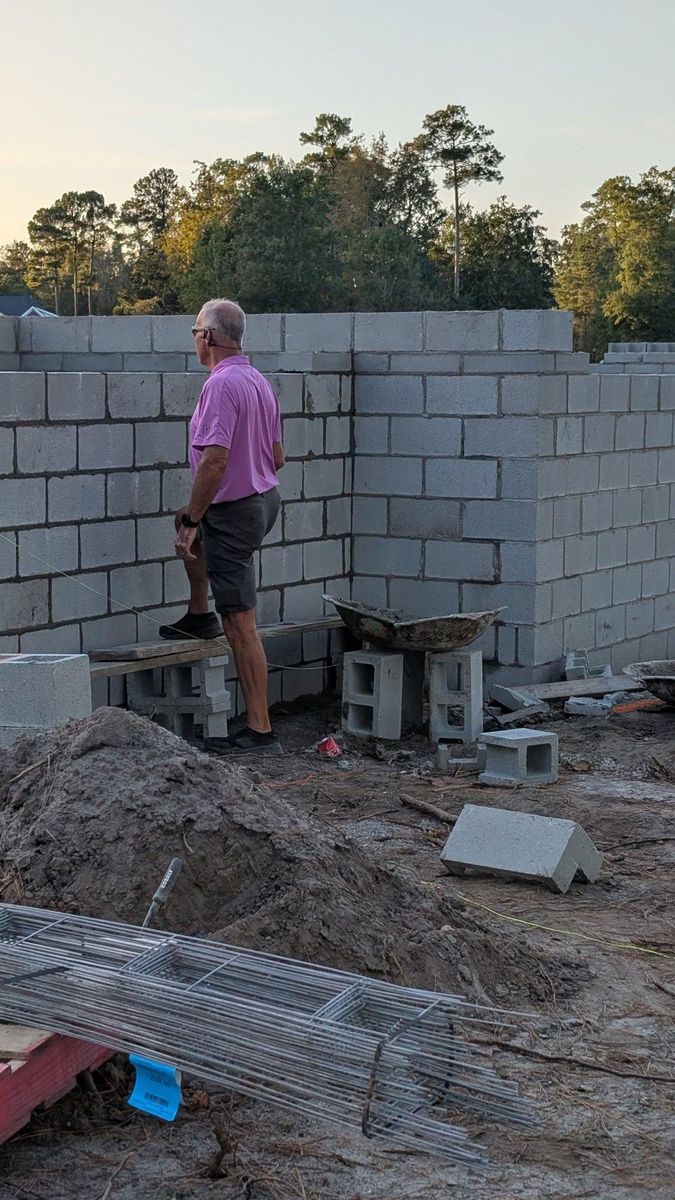 Custom Home Design for Batchelor Construction in Wallace, NC