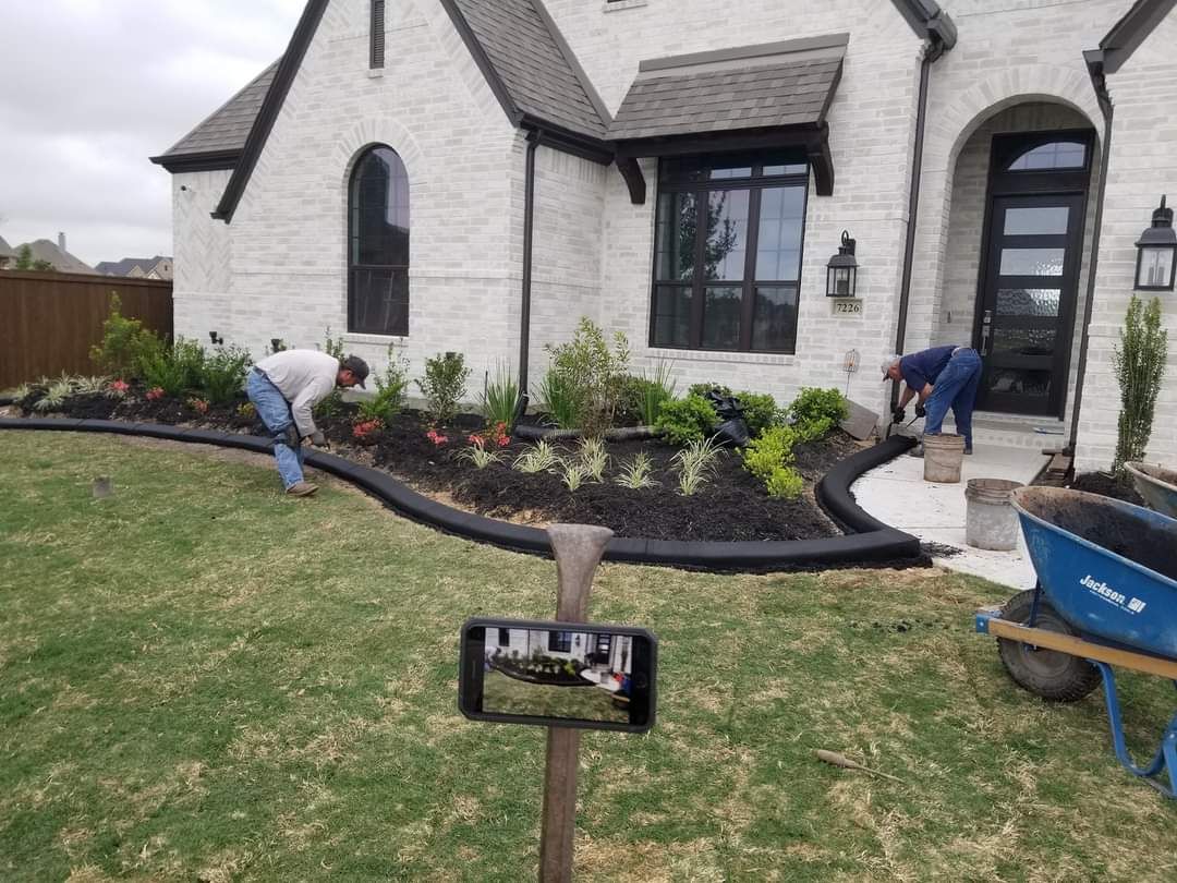 Landscaping for Texas Curb N Borders in Houston, TX