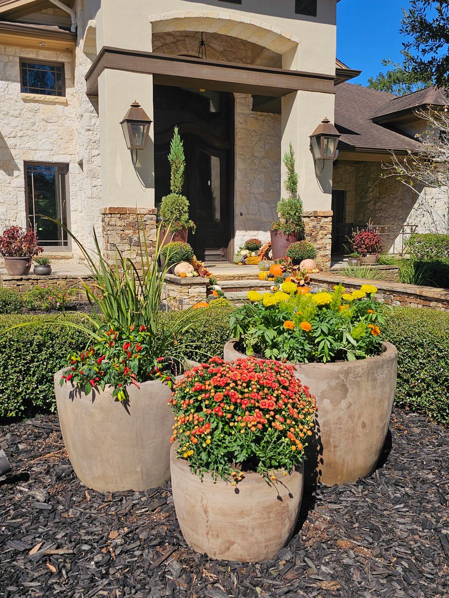 Mulch Installation for Bruno's Professional Lawn's & Landscape in Beaumont, TX