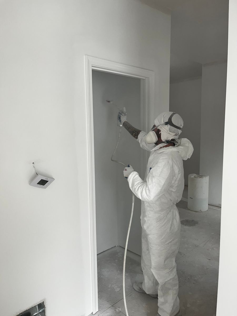 Commercial painting for  C&M Painting Finishing in Rochester, NY