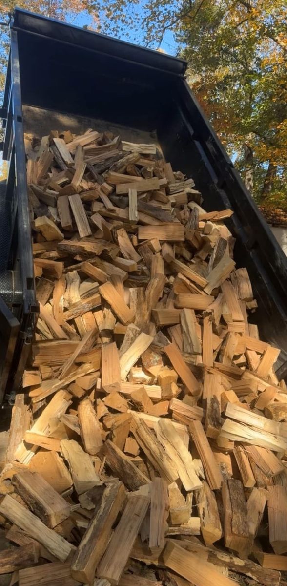 Seasoned firewood for Branch Out Tree Care LLC in Fredericksburg, VA