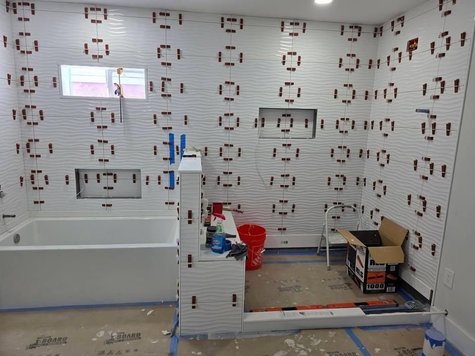 Tile Installation for GVL Renovations in Greenville, SC