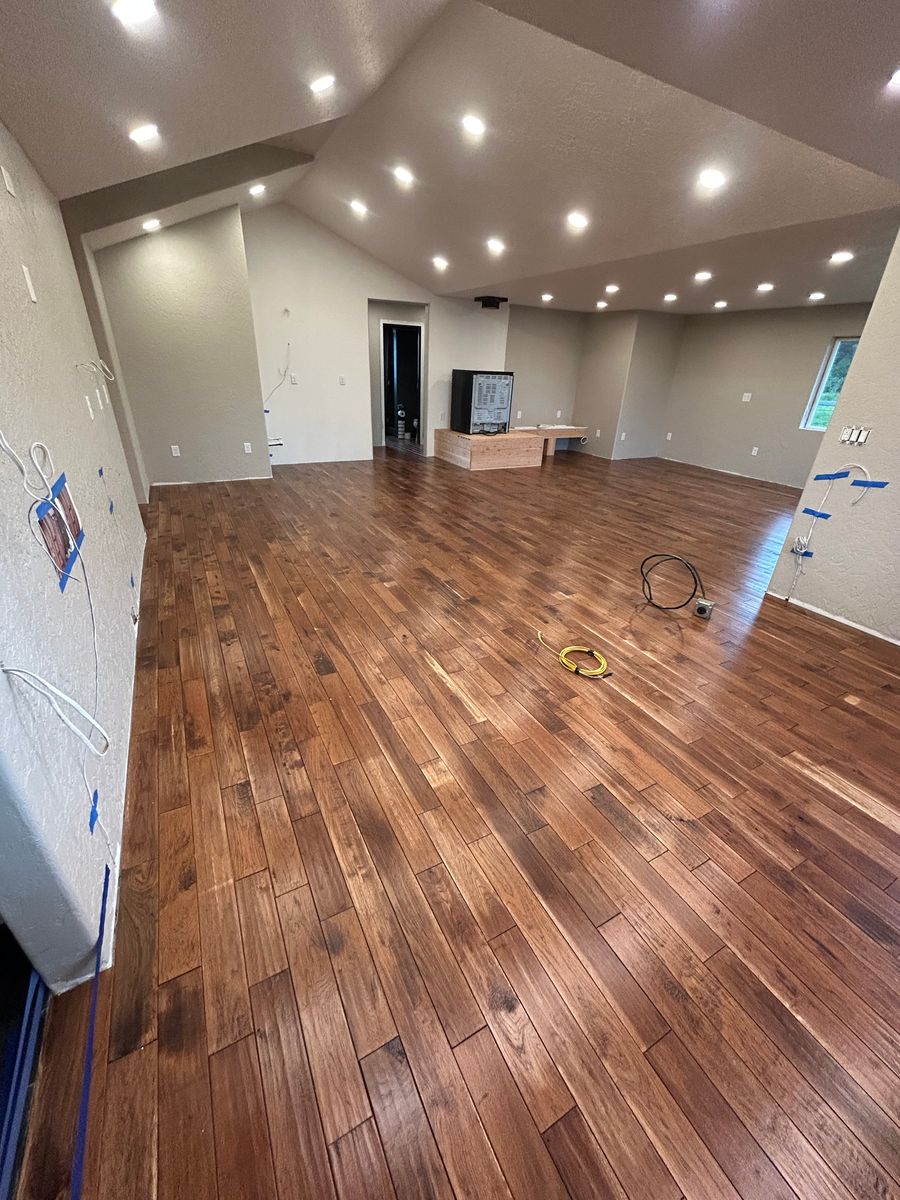 Floor Installation for Revamped Floors in Yelm, WA