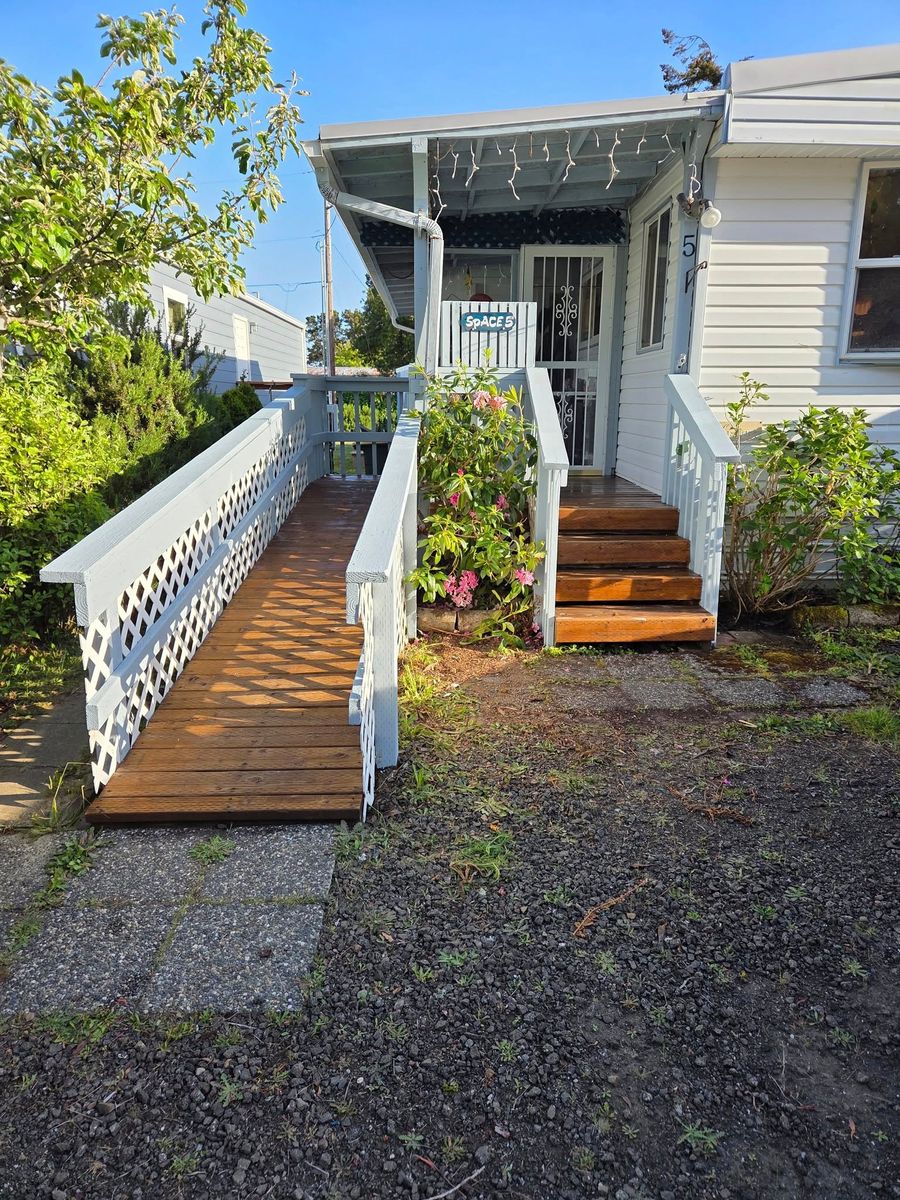 Deck Installation for BTC Construction in Florence, OR