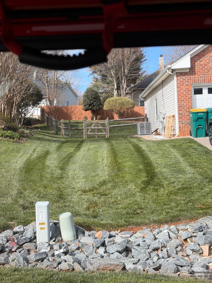 Lawn Mowing for Holloway Yard Company in Winston-Salem, NC