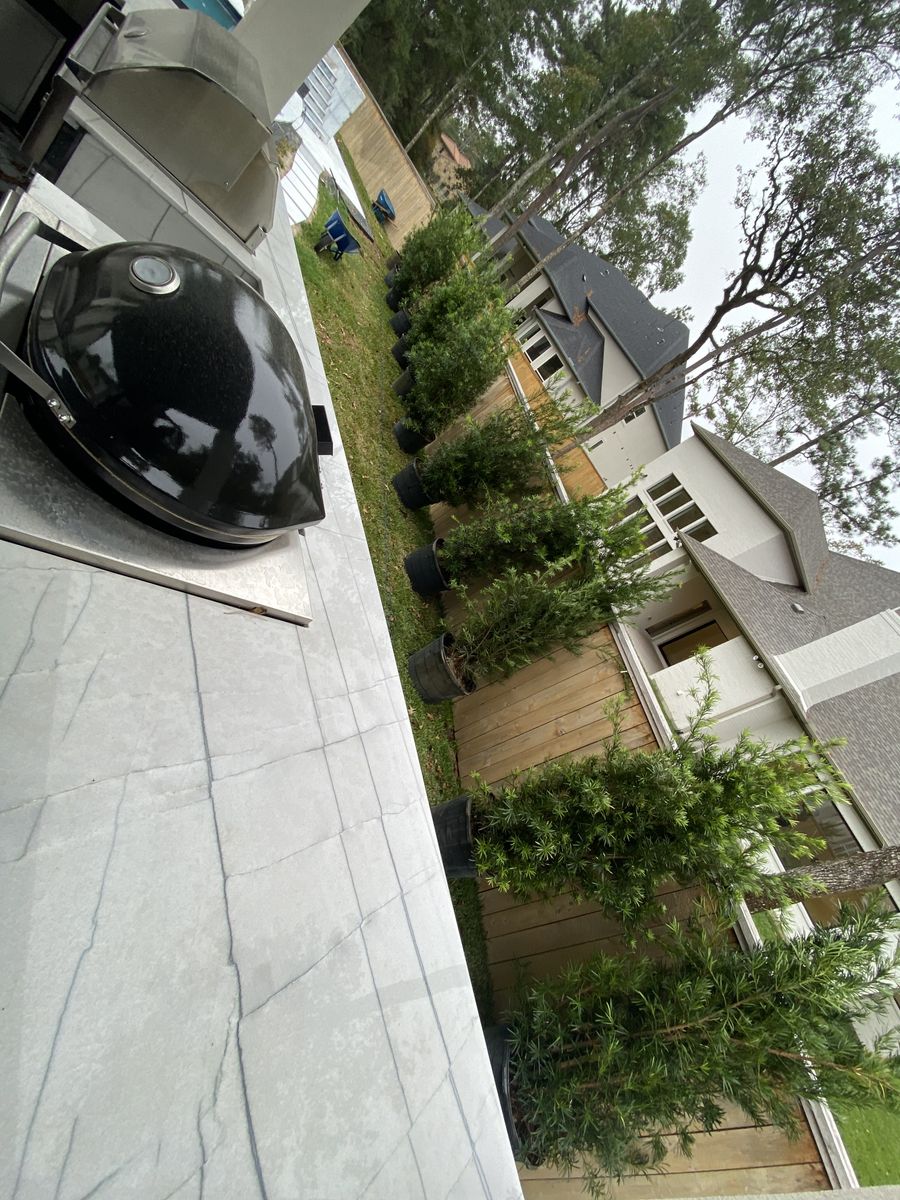 Landscape Installation for Atlas Land Design in Creekside Park, TX